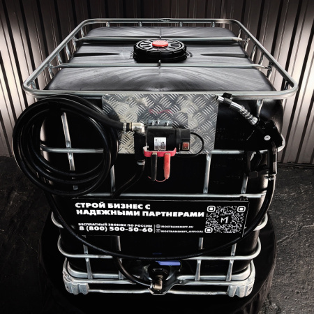 мини азс черная на 1000л экономического класса 12v купить в Ростове-на-Дону