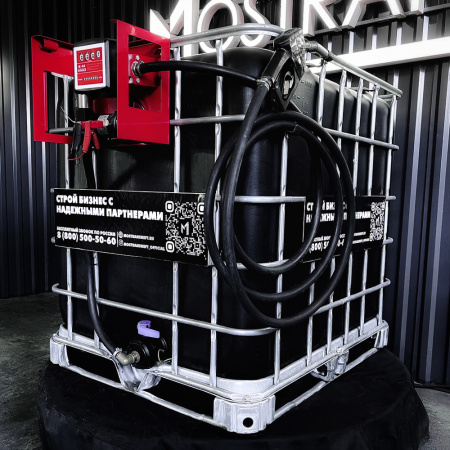 мини азс черная на 1000л среднего класса 12v купить в Ростове-на-Дону