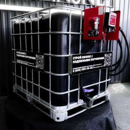 мини азс черная на 1000л среднего класса 12v купить в Ростове-на-Дону