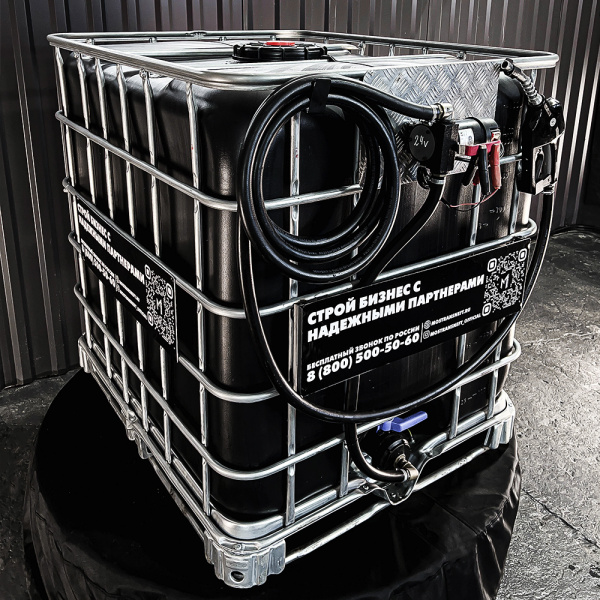 мини азс черная на 1000л экономического класса 24v купить в Ростове-на-Дону