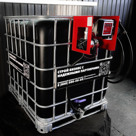 мини азс черная на 1000л среднего класса 12v купить в Ростове-на-Дону